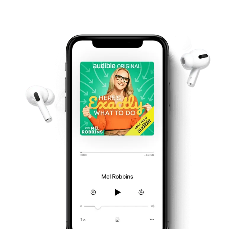 Here's Exactly What to Do by Mel Robbins audiobook cover