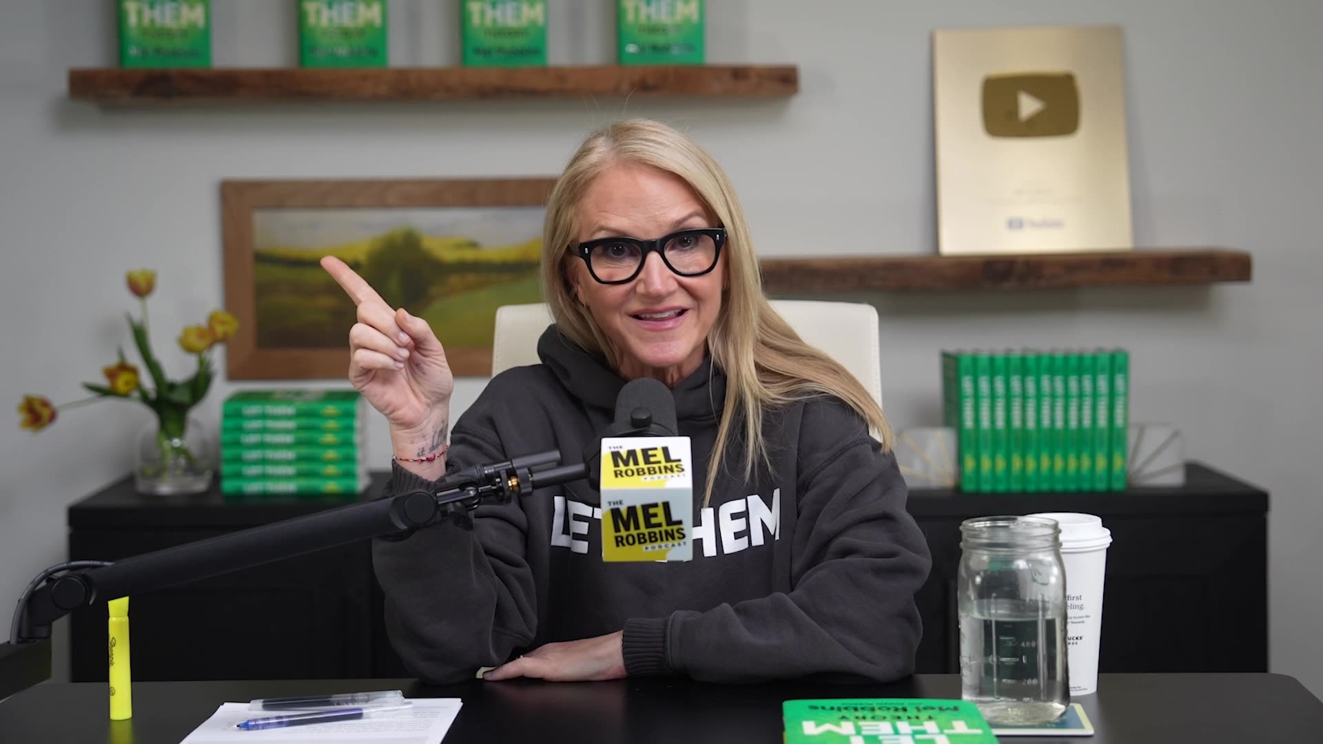 Open episode 284 with Mel Robbins on Youtube